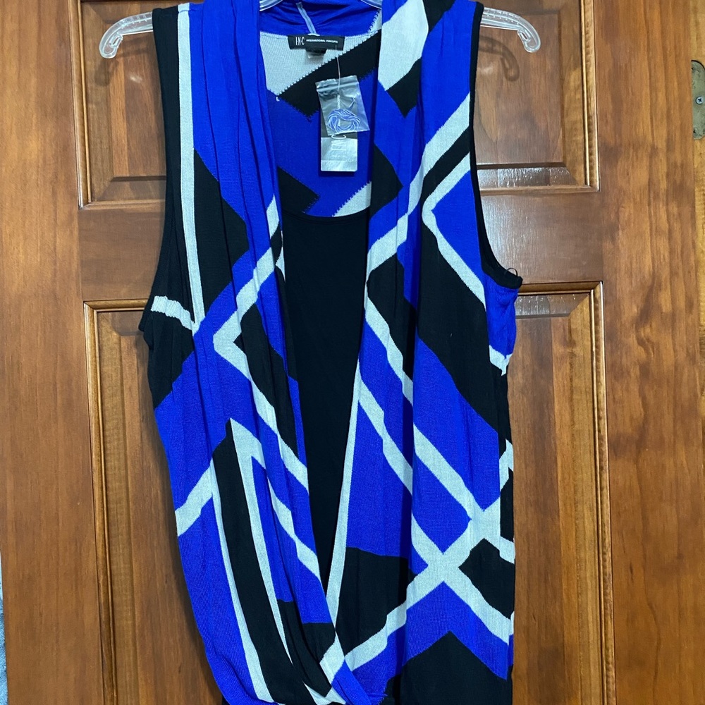 I-N-C INTERNATIONAL CONCEPTS SLEEVELESS TOP